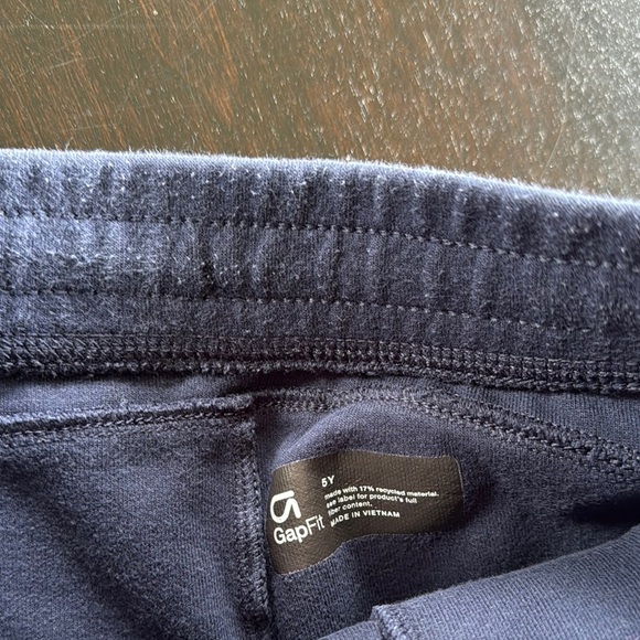 GAP Blue Relaxed Fit Shorts Elastic Waist - Picture 2 of 2